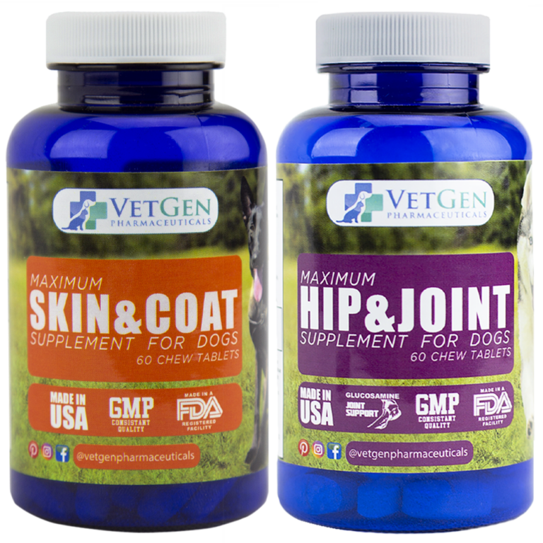 Skin&coat and Hip&Joint supplement for dogs