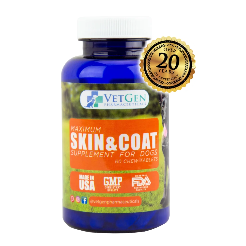 Skin & Coat Supplement for dogs