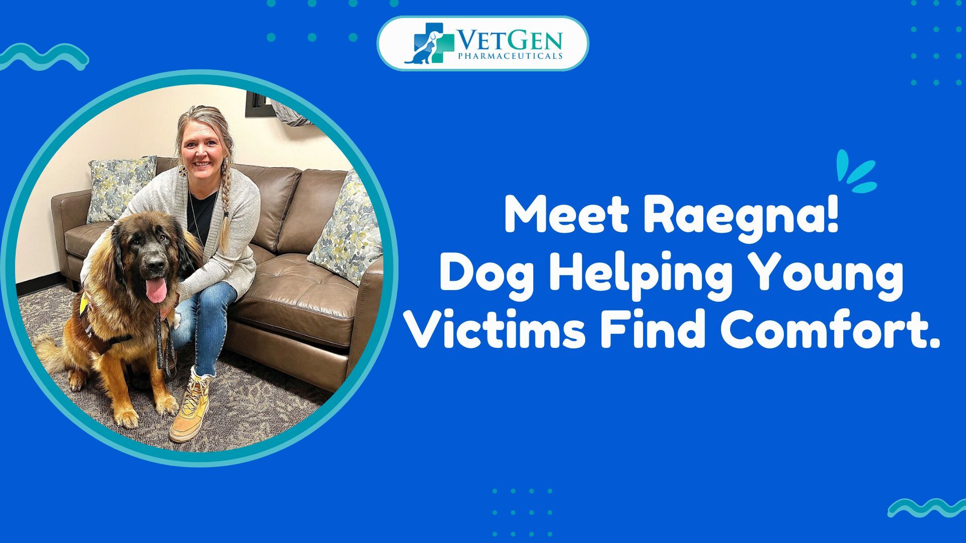 Meet Raegna The Gentle Giant Helping Young Victims Find Their Voice